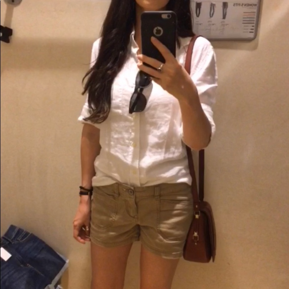 JCREW LINEN SHIRT